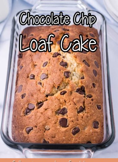 Chocolate Chip Loaf Cake