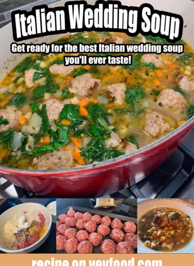 Homemade Italian Wedding Soup